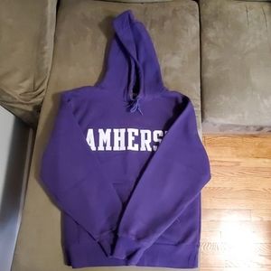 Purple Amherst Hoodie Amherst College